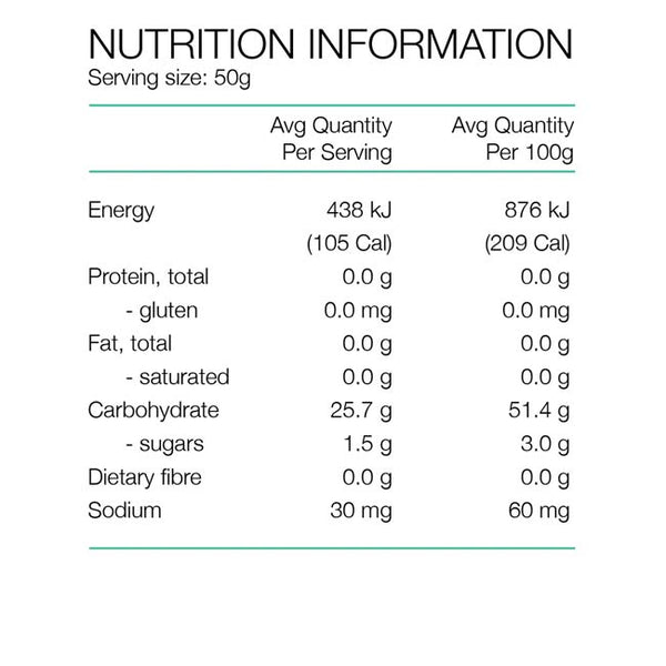 Pure Fluid Energy Gels – Pineapple 50g
