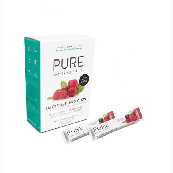 Pure Electrolyte Low Carb 10 Pack Sachet Box