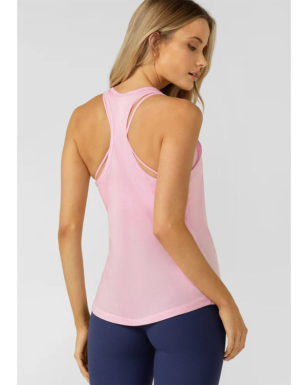 Lorna Jane Train Hard Active Tank – Sweet Pink