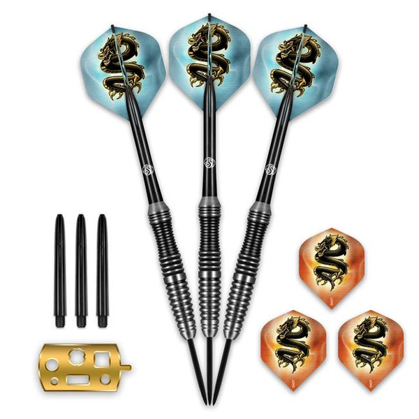 Scimitar Steel Tip Dart Set-Stainless
