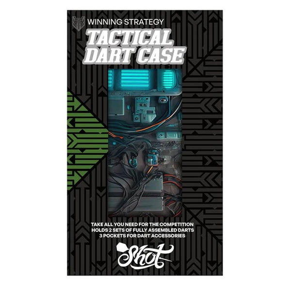 Shot Darts AI Cyberpunk Tactical Darts Case-Two Set Dart Wallet