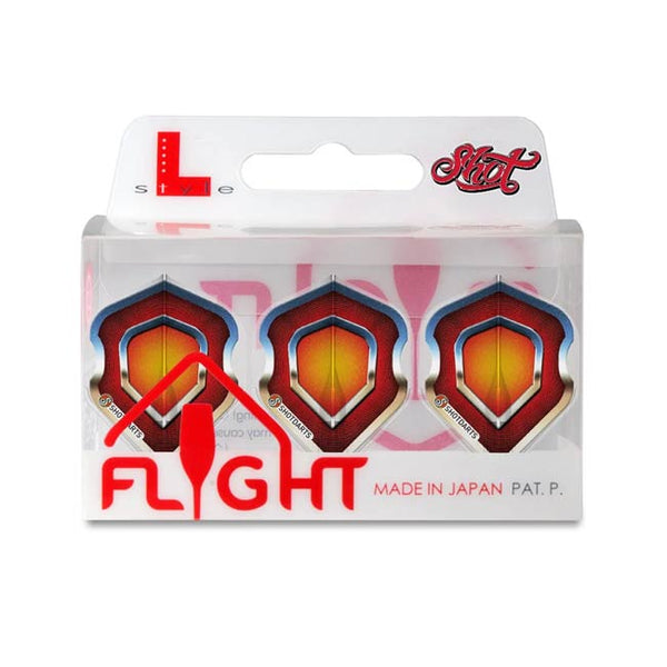 Shot Darts L-Style EZ L1 Standard Shape Americana Gator Dart Flight Set