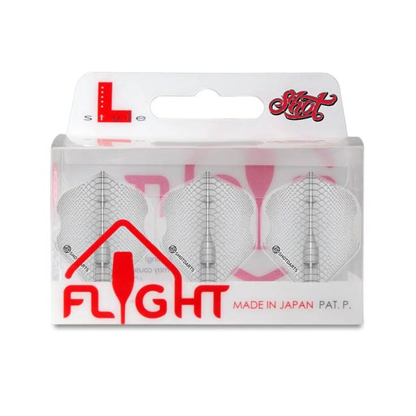 Shot Darts L-Style EZ L1 Standard Shape Americana Gator Dart Flight Set