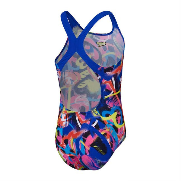 Speedo Girls Digital Allover Powerback