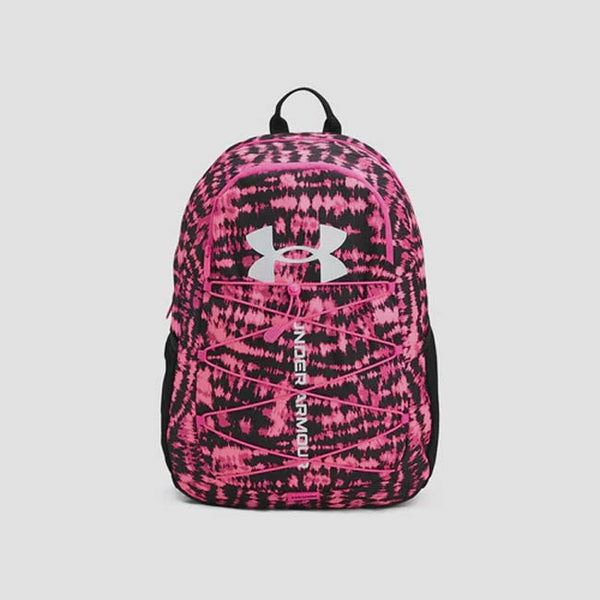Under Armour Hustle Sport Backpack - Pink/Black/White