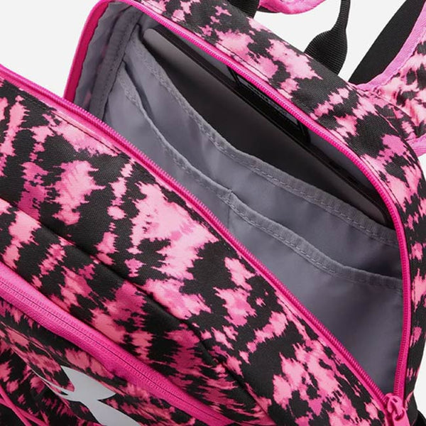 Under Armour Hustle Sport Backpack - Pink/Black/White