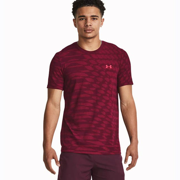 Under Armour Men's Seamless Ripple Short Sleeve