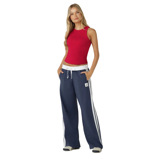 Lorna Jane LJ Basics Rib Tank - Rose Red