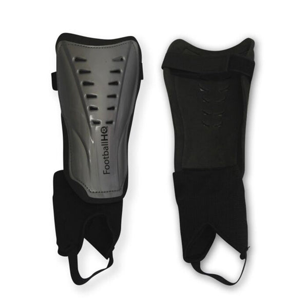 Football HQ Competition Shin Guards – Silver
