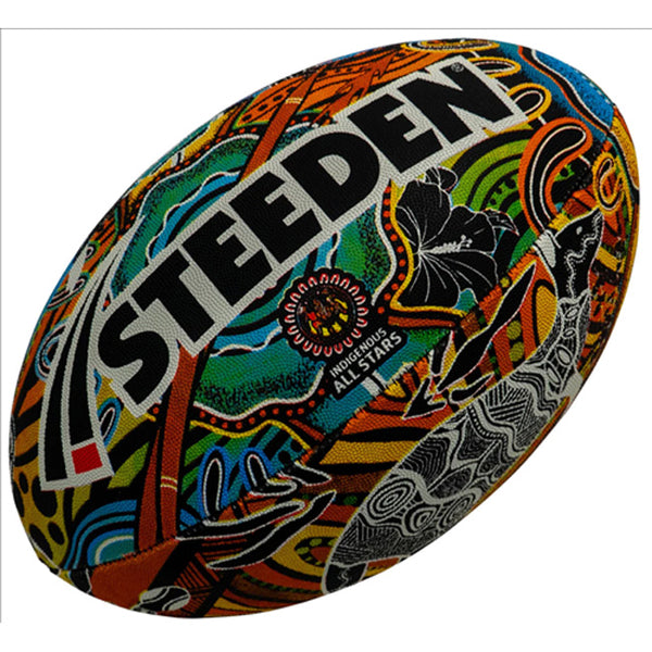Steeden Indigenous All Stars Supporter Ball - size 5