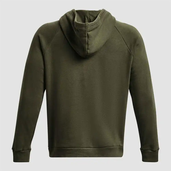 Under Armour Men's Rival Fleece - Marine Green and White