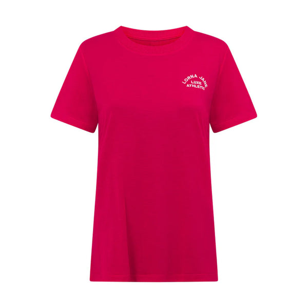 Lorna Jane Lotus T-Shirt – vivid pink
