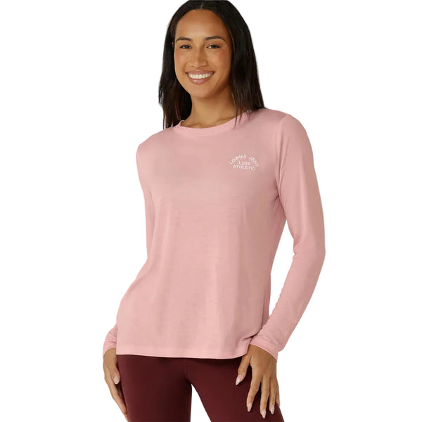 Lorna Jane Lotus Long Sleeve Top - Wisteria Pink