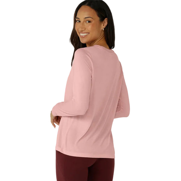Lorna Jane Lotus Long Sleeve Top - Wisteria Pink