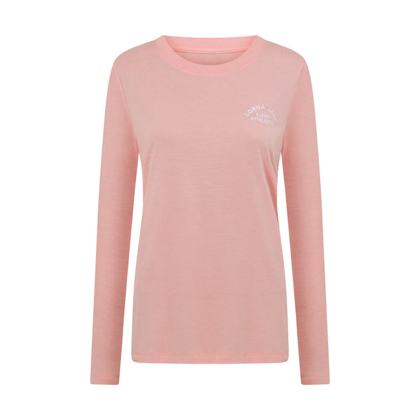 Lorna Jane Lotus Long Sleeve Top - Wisteria Pink