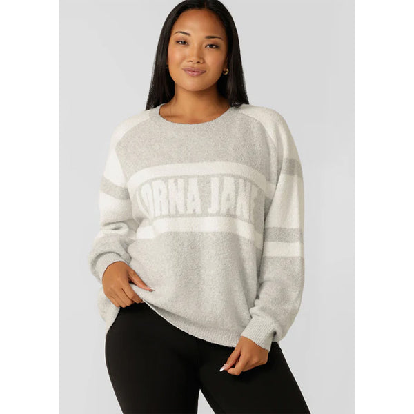 Lorna Jane Cloud Soft Logo Knit Jumper