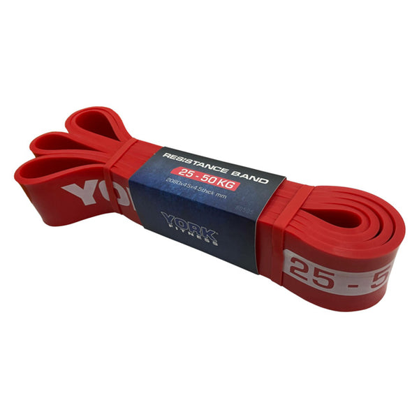 York Resistance Bands – Red 25-50kgs