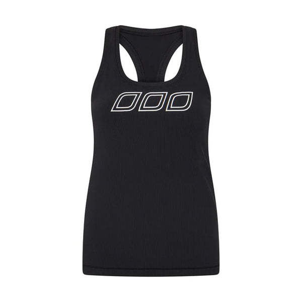 Lorna Jane Amy Fitted Active Rib Tank - Black