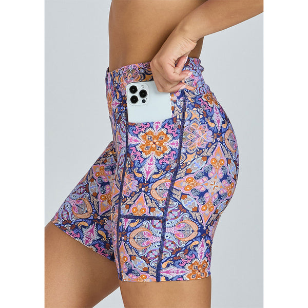 Abi And Joseph Endurance Dual Pocket Mid-Thigh Short