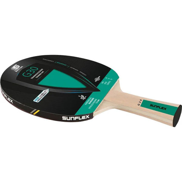Sunflex Table Tennis Bat Comp G30 Green