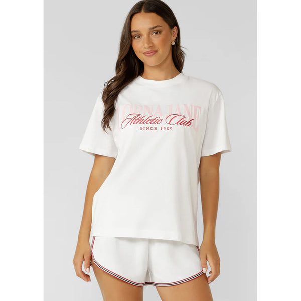 Lorna Jane Luxury Athletics T-Shirt White