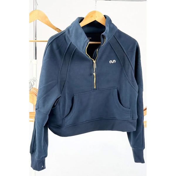 Mint Activewear Mint Zip Crew