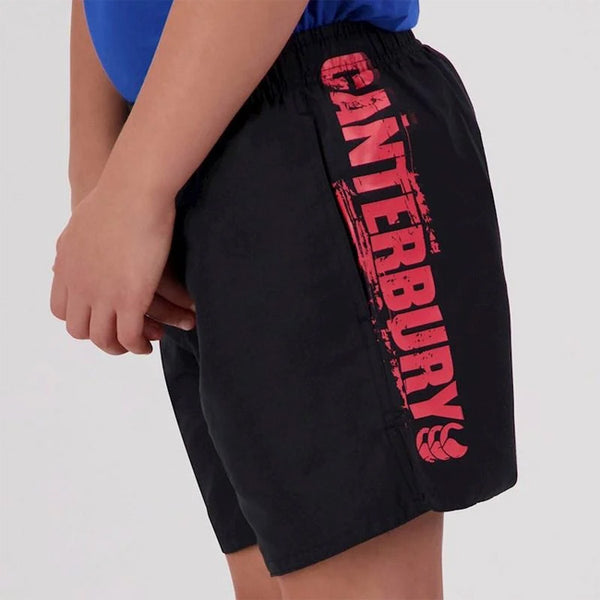 CCC Kids Fundamentals Tactic Short - Jet Black/Red