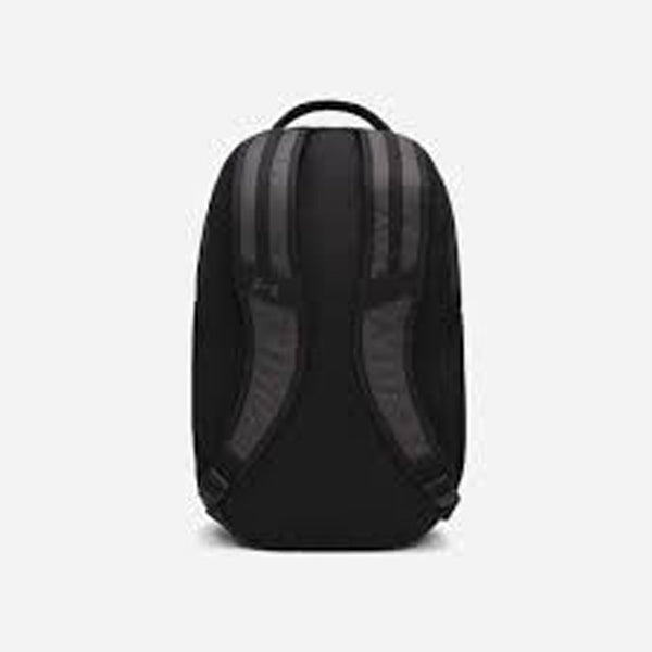 Under Armour Unisex Hustle 6.0 Backpack – Black/Heather Grey/Silver