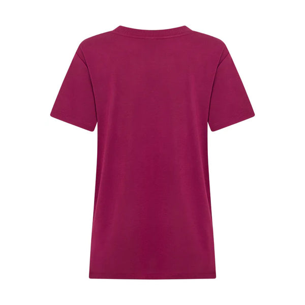 Lorna Jane Lotus Tee - Berry Red