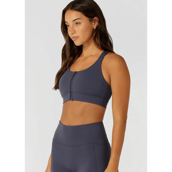 Lorna Jane Easy Zip On Max Support Sports Bra