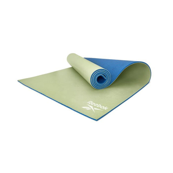Reebok Double Sided 6mm Yoga Mat - Blue/Green