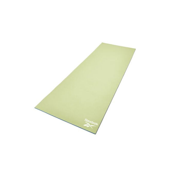 Reebok Double Sided 6mm Yoga Mat - Blue/Green