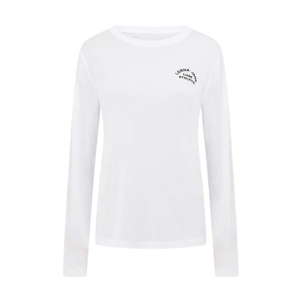 Lorna Jane Lotus Long Sleeve Top – White