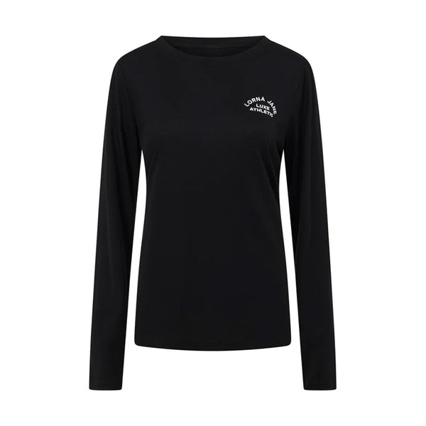 Lorna Jane Lotus Long Sleeve Top – Black