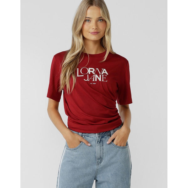 Lorna Jane Script Relaxed T-Shirt