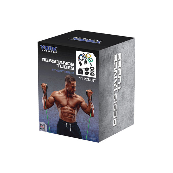 York 11-piece Resistance Tube Set