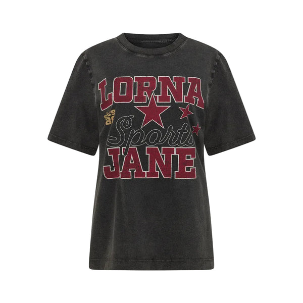 Lorna Jane Varsity Washed Relaxed T-Shirt