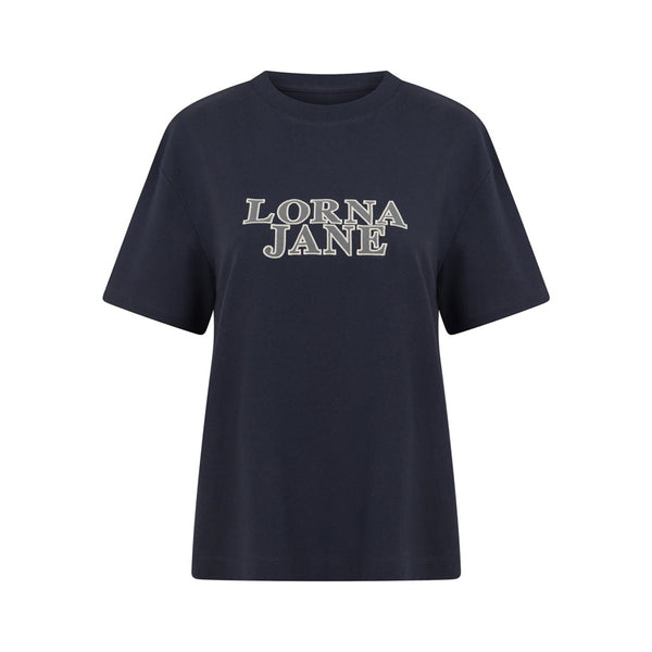 Lorna Jane Edition T-Shirt – Platinum Navy