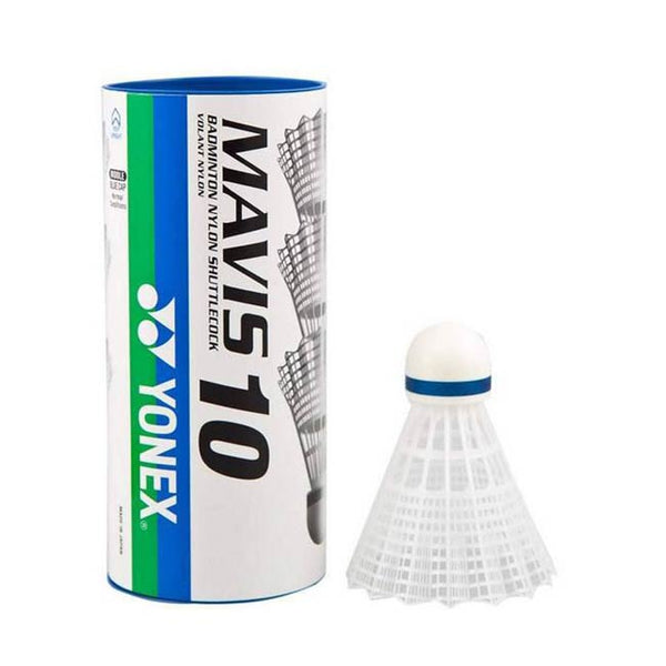 Yonex Mavis 10B Nylon Shuttles- Tube of 3