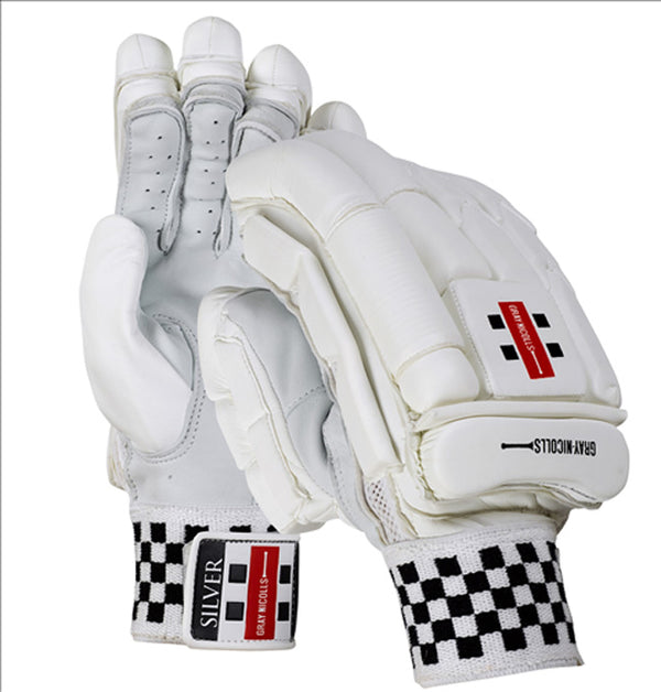 Gray Nicholls Silver Batting Gloves