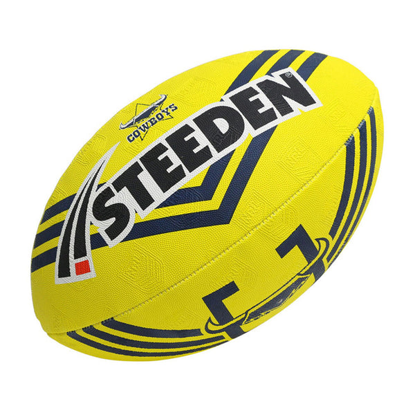 Steeden NRL Supporter Balls – Cowboys (11 inch)