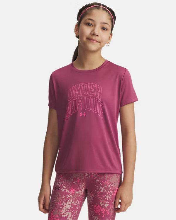Under Armour Tech™ Varsity Graphic Girls Tee