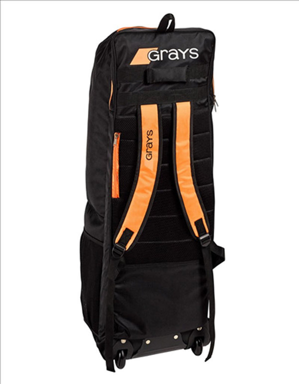 Grays G1200 Wheelie Hockey Stick Bag - Black/Orange