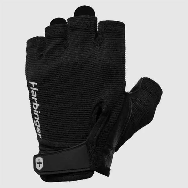 Harbinger Mens Power 3.0 Weight Training Gloves - Black