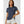 Load image into Gallery viewer, Lorna Jane Lotus T-Shirt – Platinum Navy Marl
