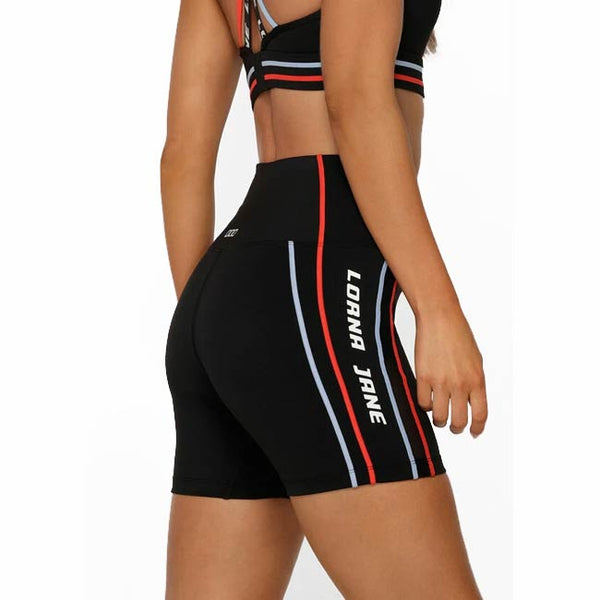 Lorna Jane Fast Track No Ride Pocket Bike Shorts CL2023