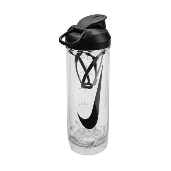 Nike TR Recharge Shaker Bottle 2.0 Clear Black - 24oz