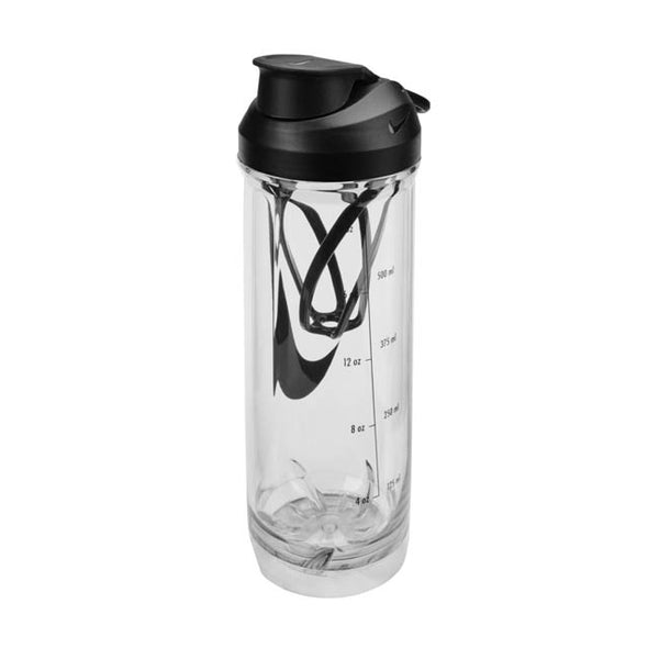 Nike TR Recharge Shaker Bottle 2.0 Clear Black - 24oz