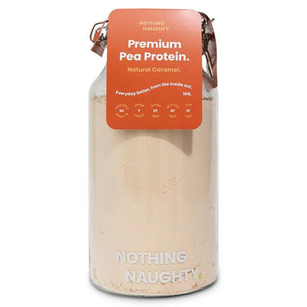 Nothing Naughty Premium Pea Protein - 1kg Jar