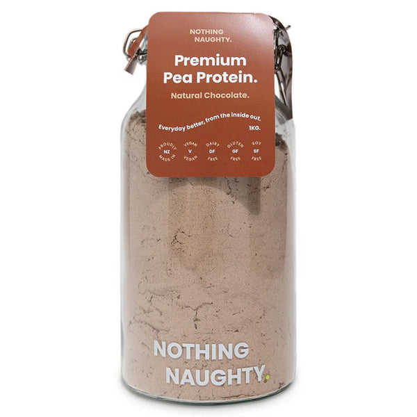 Nothing Naughty Premium Pea Protein - 1kg Jar